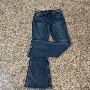 Liverpool Dark Blue Flare Jeans